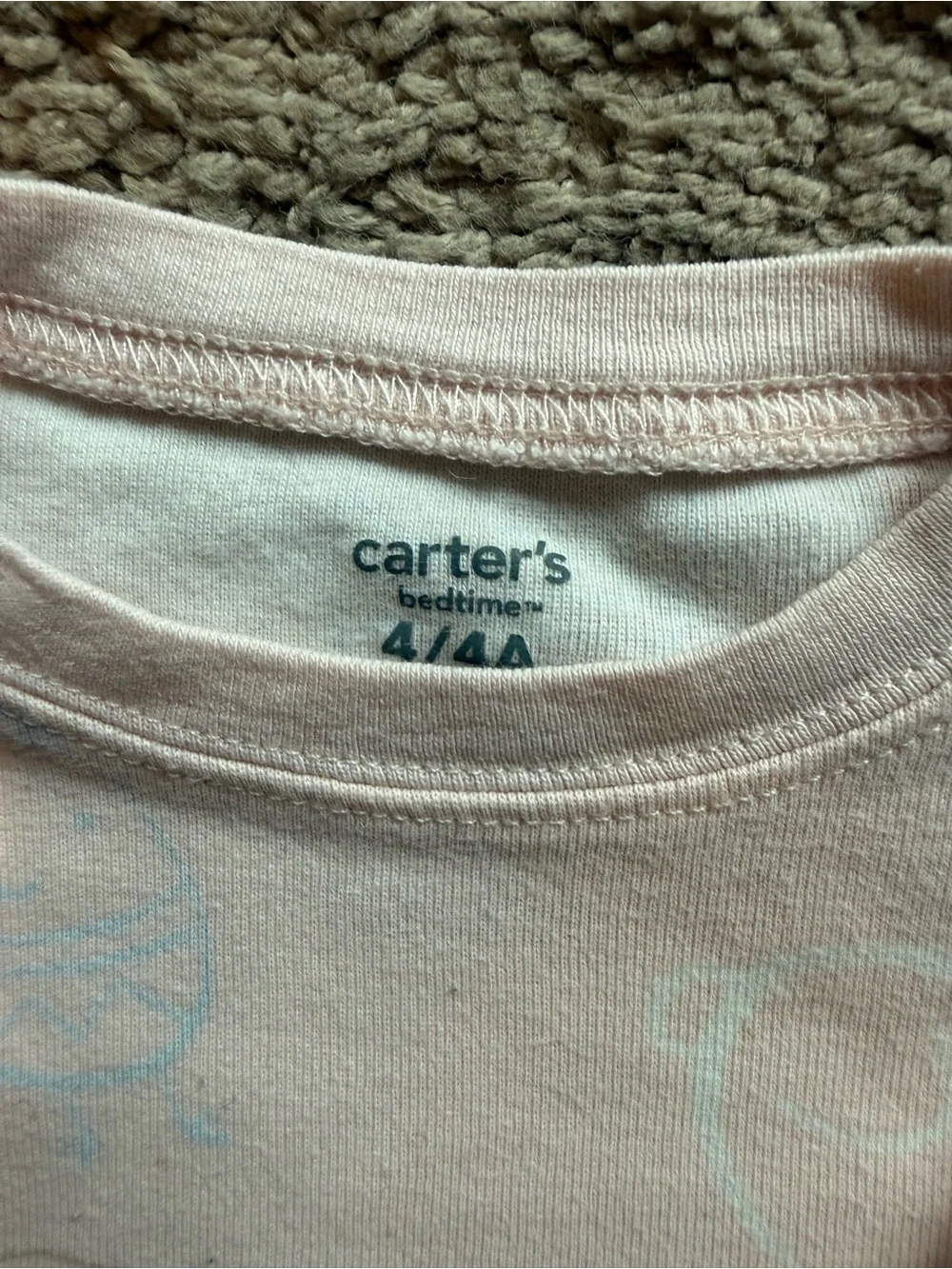 Carter's Kids 2-Pack Pink & Light Blue Pajama Set